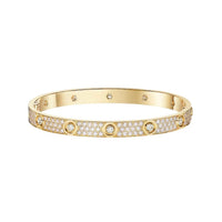 [Aethel] LOVE BRACELET 6.1MM DIAMOND-PAVED 10 BIG DIAMONDS