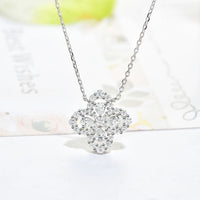 [Aethel jewelry]LOOP NECKLACE FULL MOTIF DIAMOND 16MM MULTIPLE COLORS